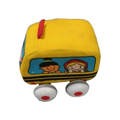  Игрушка автомобиль школьный автобус мягкая с откидным верхом детская Melissa And Doug K's 9 М+ - Изображение 1 из 4