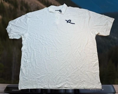 Camisa Polo Rocawear Para Hombre 5XL Original Blanca Golf ROCA Logo Diseño Ropa NUEVA CON ETIQUETAS NUEVA Foto 1 de 4