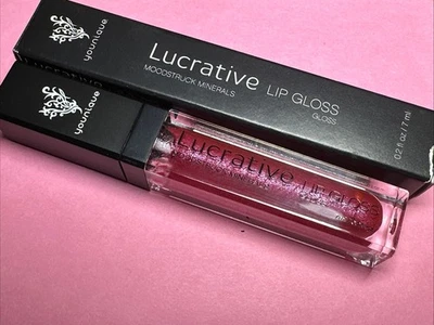 Brilho labial Younique Moodstruck Minerals LUSCIOUS lucrativo NOVO! APOSENTADO! - Imagem 1 de 3