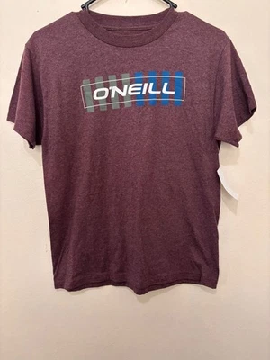 Nuevo O'Neill Lima Niños Jóvenes Camiseta Camiseta SS Surf Patín De Colección Borgoña M Foto 1 de 2