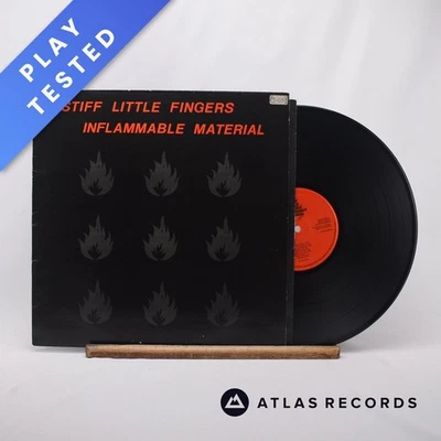 Stiff Little Fingers Inflammable Material A-2 B-2 LP Album Vinyl Record - EX/EX Foto 1 de 4