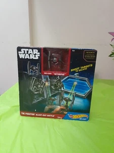Star Wars Disney Hot Wheels Die Cast Tie Fighter Blast Out Battle New - Picture 1 of 9