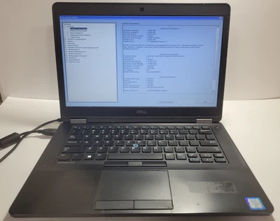Laptop Dell Latitude E5470 con i5-6300U, 4 GB de RAM, 14" para piezas/reparación #0355 Foto 1 de 4
