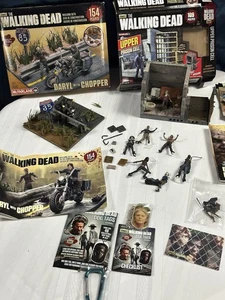 Walking Dead McFarlane Lot Daryl Chopper Prison Cell 9 Figuren mit Boxen Anleitung - Bild 1 von 22