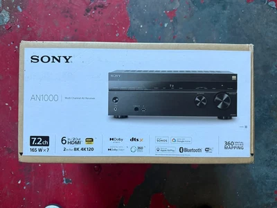 Brand New Sony STR-AN1000 7.2-Channel 8K UHD AV Receiver - Image 1 of 3