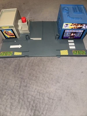 Nice Hot Wheels Mega City 2007 Single Block Blue Sound Shop Play Set 2258UX! - Image 1 of 4