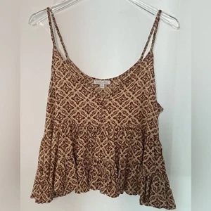 PATRONS OF PEACE Floral Layered Flowy Top SIZE M - Picture 1 of 5
