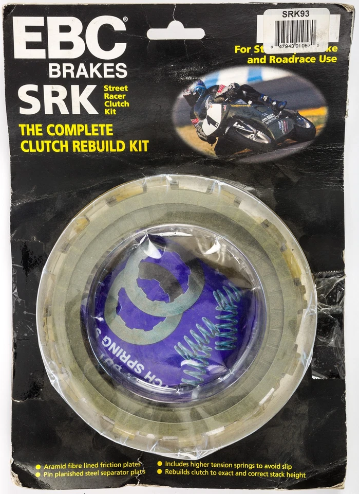 Kit de embrague completo EBC SRK93 SRK 07-08 Yamaha YZF-R1 Foto 1 de 1