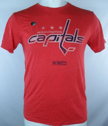 Washington Capitals NHL Men's CCM Distressed T-Shirt Cover