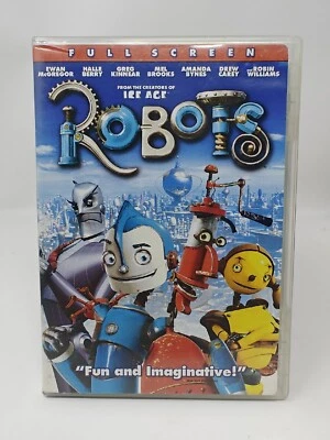 Robots DVD Full-Screen 2005 (Robin Williams, Ewan McGregor, Halle Berry) - Image 1 of 4