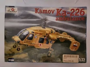 2005 Amodel #72130 Russian Kamov Ka-226 Ambulance Helicopter - 1/72 Scale kit - Picture 1 of 3