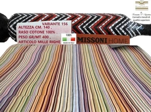 TESSUTO MISSONI A METRAGGIO ALTEZZA cm. 140 ARREDAMENTO TAPPEZZERIA TENDAGGI - Imagen 1 de 13