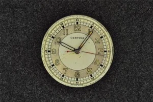VINTAGE CERTINA POCKETWATCH MOVEMENT CAL KF300 - RUNNING - Picture 1 of 1