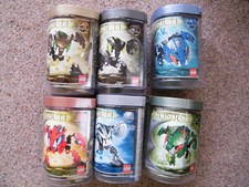 Lego Bionicles Bohrok Box & Anleitung 100% komplett mit Krana & Gummiringen