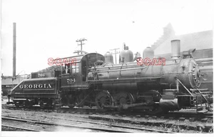 25B123 RP 40er/60er Jahre GEORGIA RAILROAD 0-6-0 LOK #704 - Bild 1 von 1