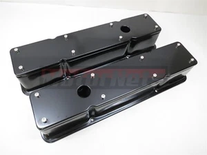 SBC Chevy 2-Piece Tall Valve Cover w/ Removable Top 1958-86 Small Block 283-350 - Bild 1 von 3
