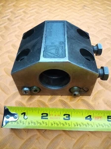 TRUDEX 1 1/2" I.D. Turret Lathe Boring Tool Holder Tooling Block A118-8435 1.50 - Picture 1 of 10