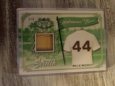 2021 Leaf Willie McCovey Lumber Nickname Fame # 1/5