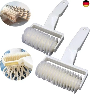 Wenxiaw Gitter Teigroller Gitterroller Teig Gebäck Rollenschneider Torten  - Bild 1 von 4