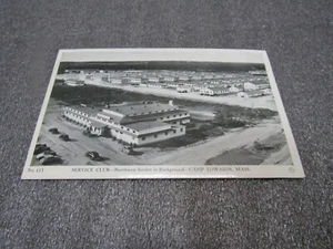 OLD VINTAGE WORLD WAR I OR II MILITARY POST CARDS SERVICE CLUB - Picture 1 of 2