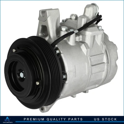 AC Compressor Fits Cadillac DTS 4.6L 2006 2007 2008 2009 2010 2011 - Image 1 of 4