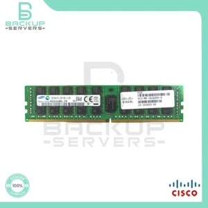 Cisco 32GB UCS-MR-1X322RU-G 2133MHz PC4-17000 288-Pin CL15 2Rx4 ECC Memory - Picture 1 of 3