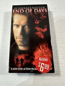 End of Days - VHS Video Tape - Arnold Schwarzenegger, Gabriel Byrne - Picture 1 of 3