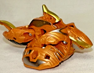 Bakugan Geogan Rising - Aurelus Sharktar Brown Shark Figur B800 Battle Brawler - Bild 1 von 8
