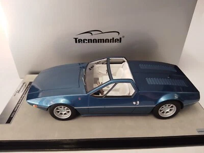 Tecnomodel De Tomaso Mangusta Spyder metallic blue 1966 1/18 lim. 40 TM18-269D - Immagine 1 di 2