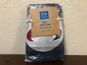 Pottery Barn PB Teen NFL Texans Patch Standard Pillow Sham 26 x 20 Navy NIP - Picture 1 of 4