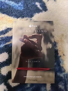 2023 NYCC Apple TV + The Changeling Red String 4 x 6 Promo Card Brand New Mint - Picture 1 of 2