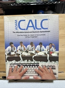 Programa informático familiar ADAM ColecoVision ADAM CALC solo manual - Imagen 1 de 20