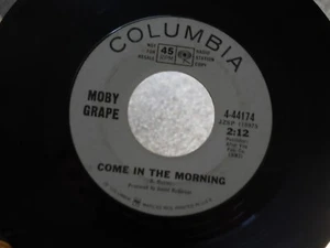 Z25 COLUMBIA 4-44174 PSYCHE ROCK MOBY GRAPE COME IN THE MORNING HEY GRANDMA - Picture 1 of 4