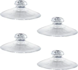 4PCS Shower Caddy Connectors Suction Cups for Bathroom, 1.8 Inch PVC Plastic - Picture 1 of 7
