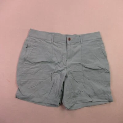 Shorts feminino Prana 12 bolsos leves ao ar livre azul chino - Imagem 1 de 4