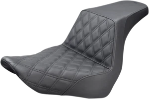 18-19 for Harley Softail Low Rider FXLR Step Up Seat Driver's Lattice Stitched - Picture 1 of 1