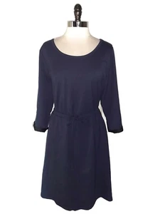 NEW TORRID Plus Size 3 3X A-Line Dress Blue 3/4 Sleeve Pockets Knee Length - Picture 1 of 5