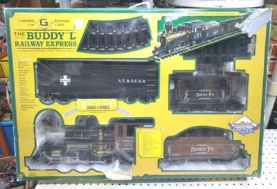 Buddy "L" Railway Express No. 60002 Santa Fe Train Set Limited Edition G Scale - Image 1 of 4