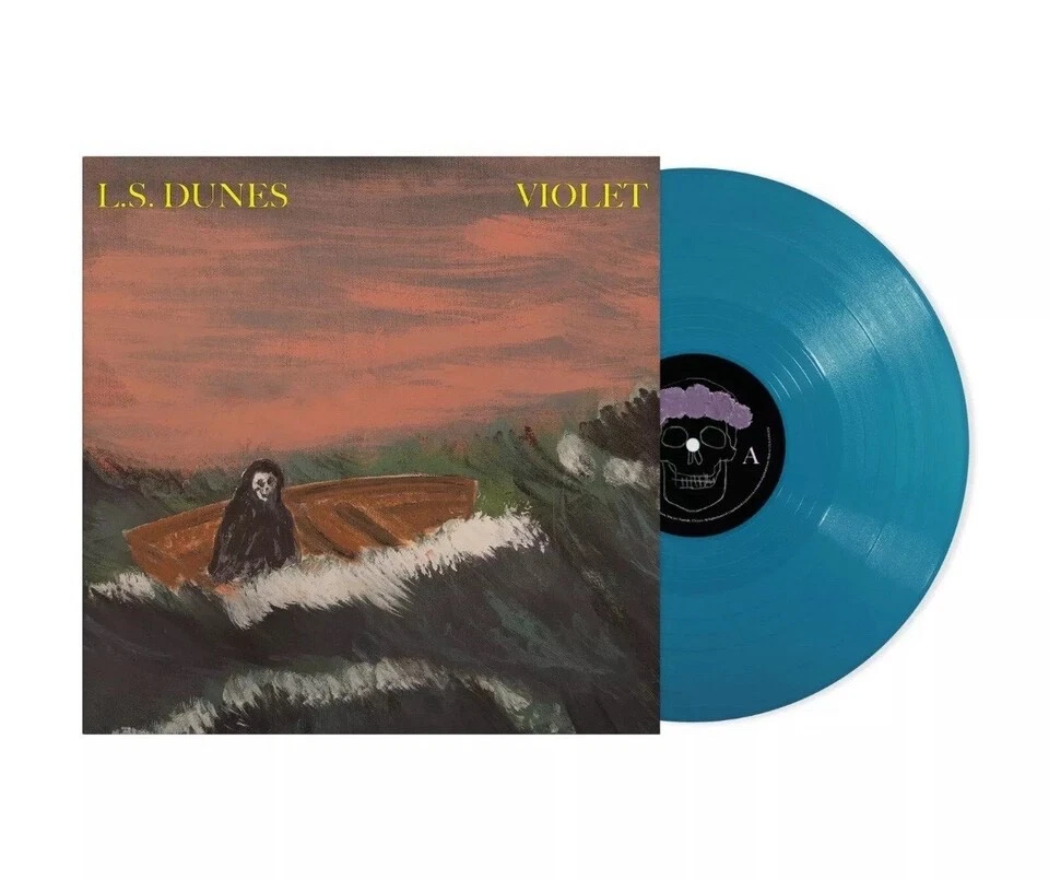 L S DUNES VIOLET OPAQUE SEA BLUE VINYL NEW - Image 1 of 1
