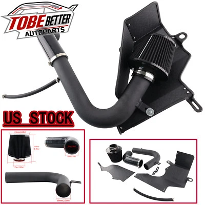 Cold Air Intake Kit For VW Golf GTI MK7 EA211 Audi A3 Q3 Skoda 1.2T 1.4T Black Foto 1 de 4