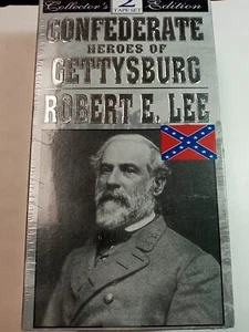 Collectors Edition Confederate Heroes Of Gettysburg: Robert E. Lee VHS Brand New - Picture 1 of 7