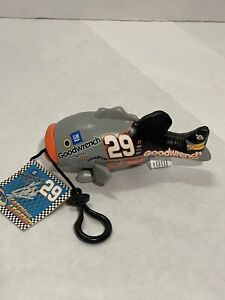 Vintage NASCAR memorabilia 1 gray  key chain  Kevin Harvick ONE OF A KIND