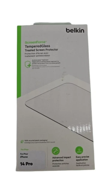 Belkin Apple iPhone 14 Pro Screenforce Tempered Glass + AM Screen Protector - Image 1 of 1