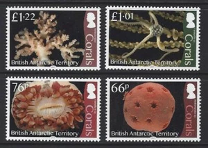 TERRITORIO ANTÁRTICO BRITÁNICO 2017 CONJUNTO DE 4 CORALES SIN MONTAR COMO NUEVO, SIN MONTAR - Imagen 1 de 1