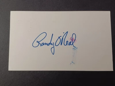 Randy O'Neal Signed Government Postcard GPC -Tigers, Braves, Cardinals, Phillies - Image 1 of 2