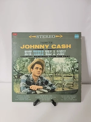 Johnny Cash Now There Was a Song Vinyl 360 Sound 1960 Columbia Records CS 8254 - Image 1 of 4