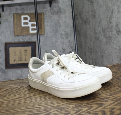 Zapatilla deportiva Dr. Scholl's para mujer Madison de encaje I7073S9 oro blanco 8M Foto 1 de 4