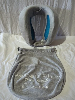 Almohada Wellness Pure Touch Gel Viaje Alta Densidad Viaje Sueño Terapia Be Relax Foto 1 de 4