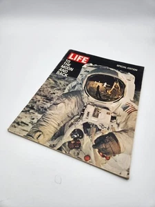 1969 Life Magazine 'To The Moon And Back' SPECIAL EDITION NASA Moon Landing - Foto 1 di 19