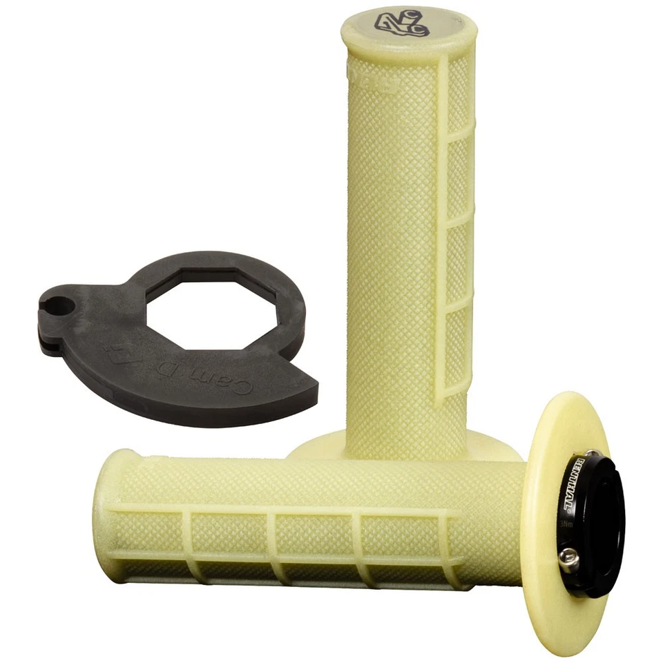 Renthal Aramid Half Waffle MX R-Works Lock-On Grips For Husqvarna TE 250 2014 - Image 1 of 1